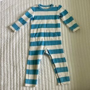Primary Ribbed Baby Romper